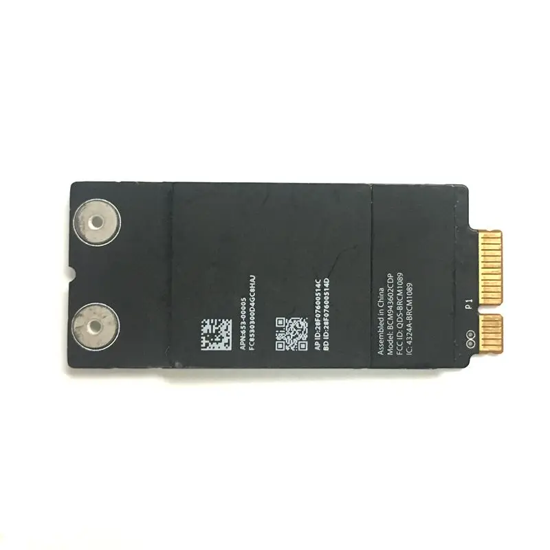 Для 2015 года apple A1418 A1419 Wifi 802.11ac и Bluetooth 4 0 карта BCM943602CDP|airport card|wifi 802.11acbluetooth card |