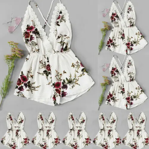 Pudcoco новинка 2019 брендовый комбинезон с цветочным рисунком на лямках для