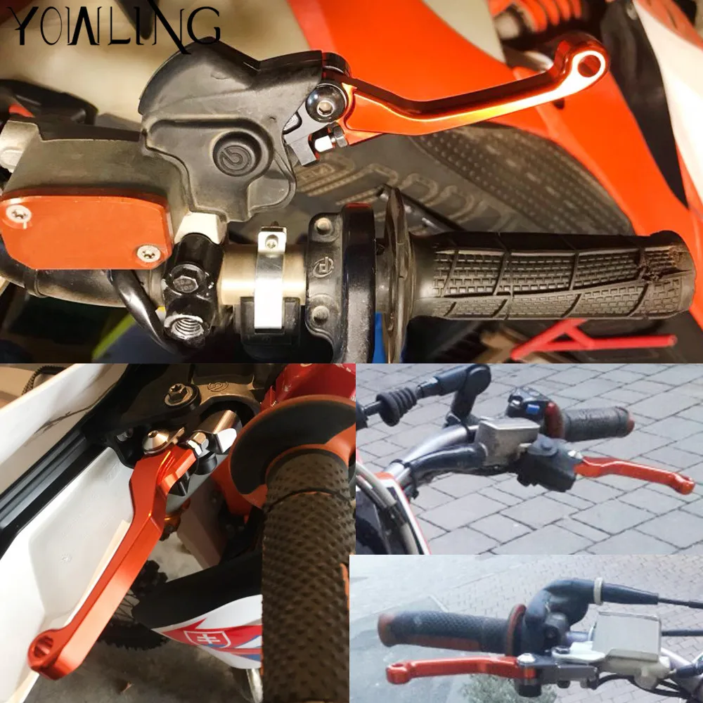 CNC поворотный складной тормозной рычаг сцепления для 250 SX XC W F XCF EXC 200 шесть