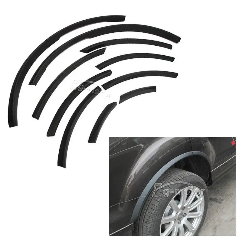 Стайлинг автомобиля защитная наклейка на бампер черные колеса скважины