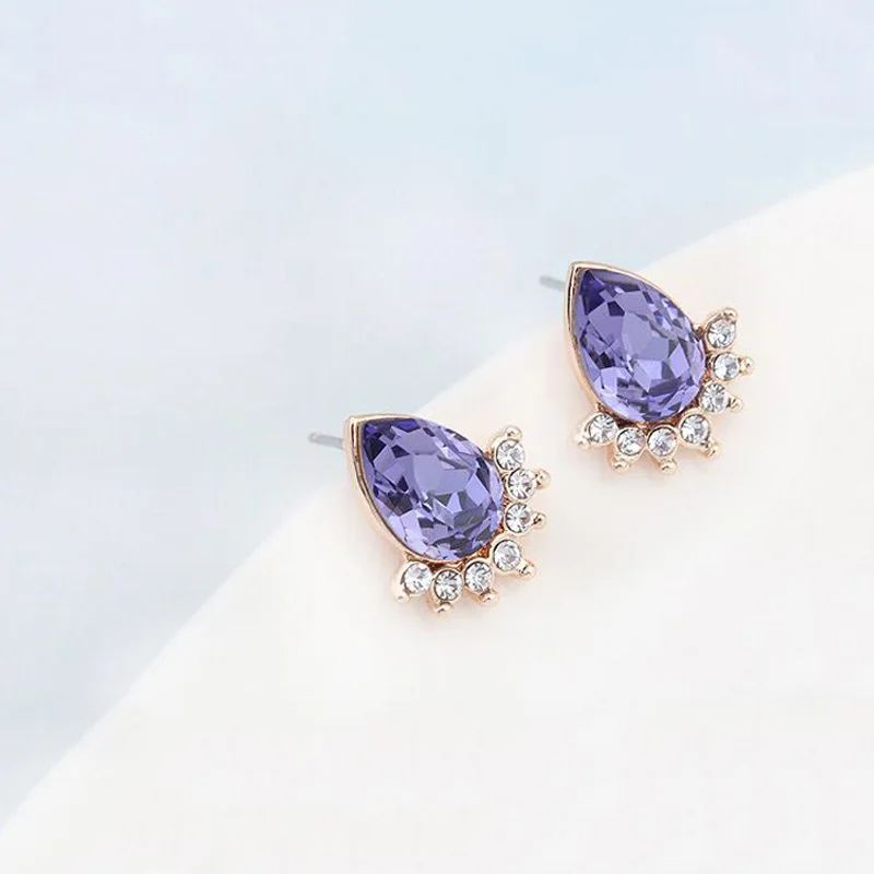 BAFFIN оригинальные кристаллы от Swarovski серьги гвоздики для женщин роскошные цвета