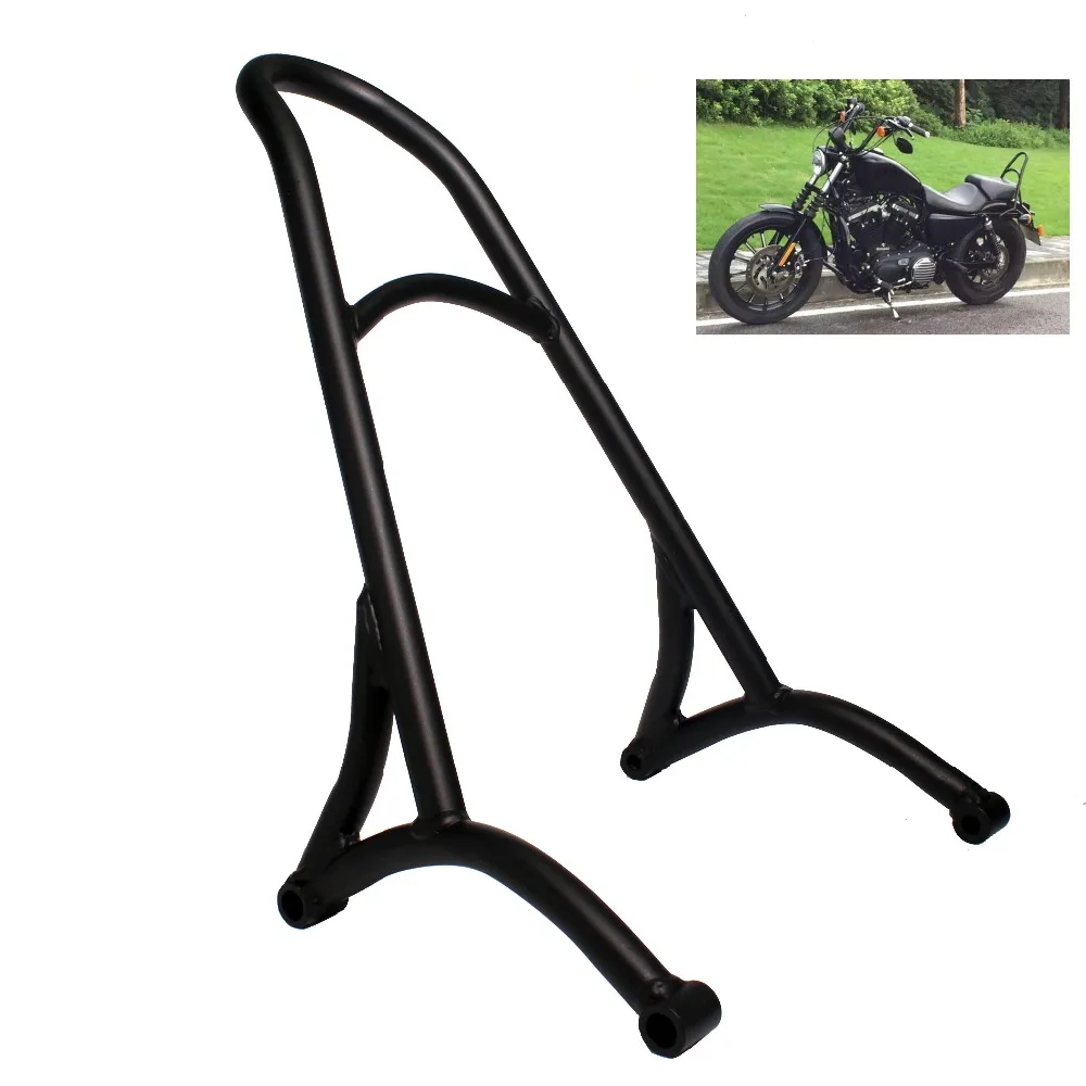 Черная задняя спинка пассажирского мотоцикла для Harley Sportster XL883 1200 48 2004-2016 2015 2014 2013