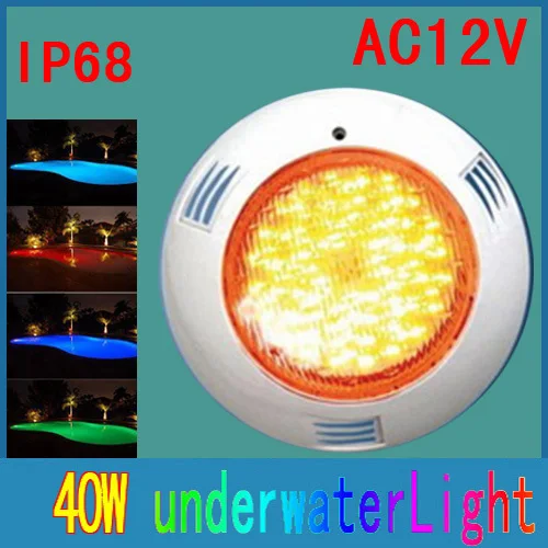 

Подводный светодиодный светильник AC12v для бассейна, 40 Вт, 558 шт.