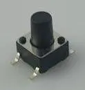 10 шт. Tact Swich 6x6x7 вертикальная тактильная отзывы высота 7 0 мм SMD 250g сила 4 pin повторная