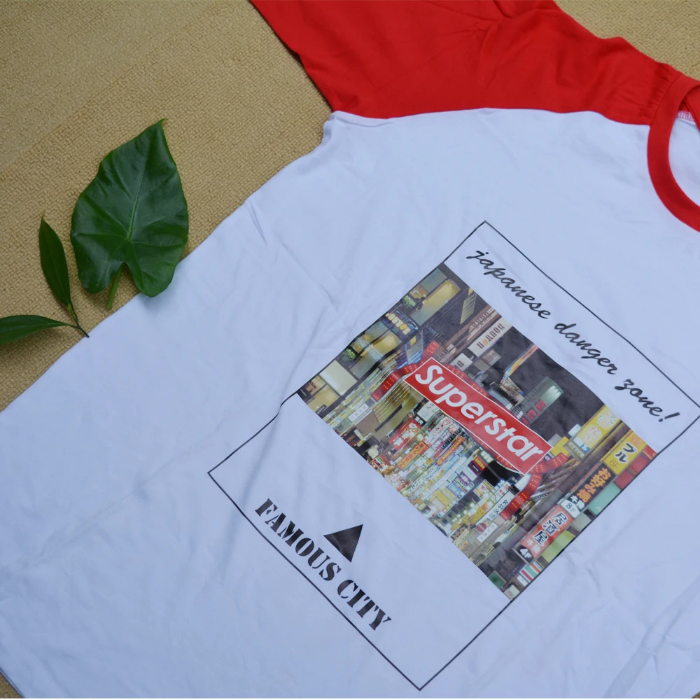 Женская футболка в стиле Харадзюку модная повседневная с короткими рукавами и