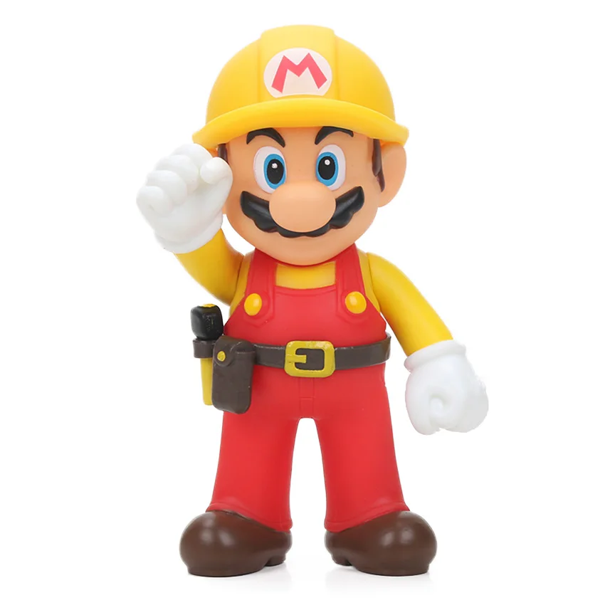 13 см Фигурки "Супер Марио" игрушки Super Mario Bros Bowser Luigi Koopa Yoshi Mario Maker Odyssey ПВХ фигурка модель куклы игрушки