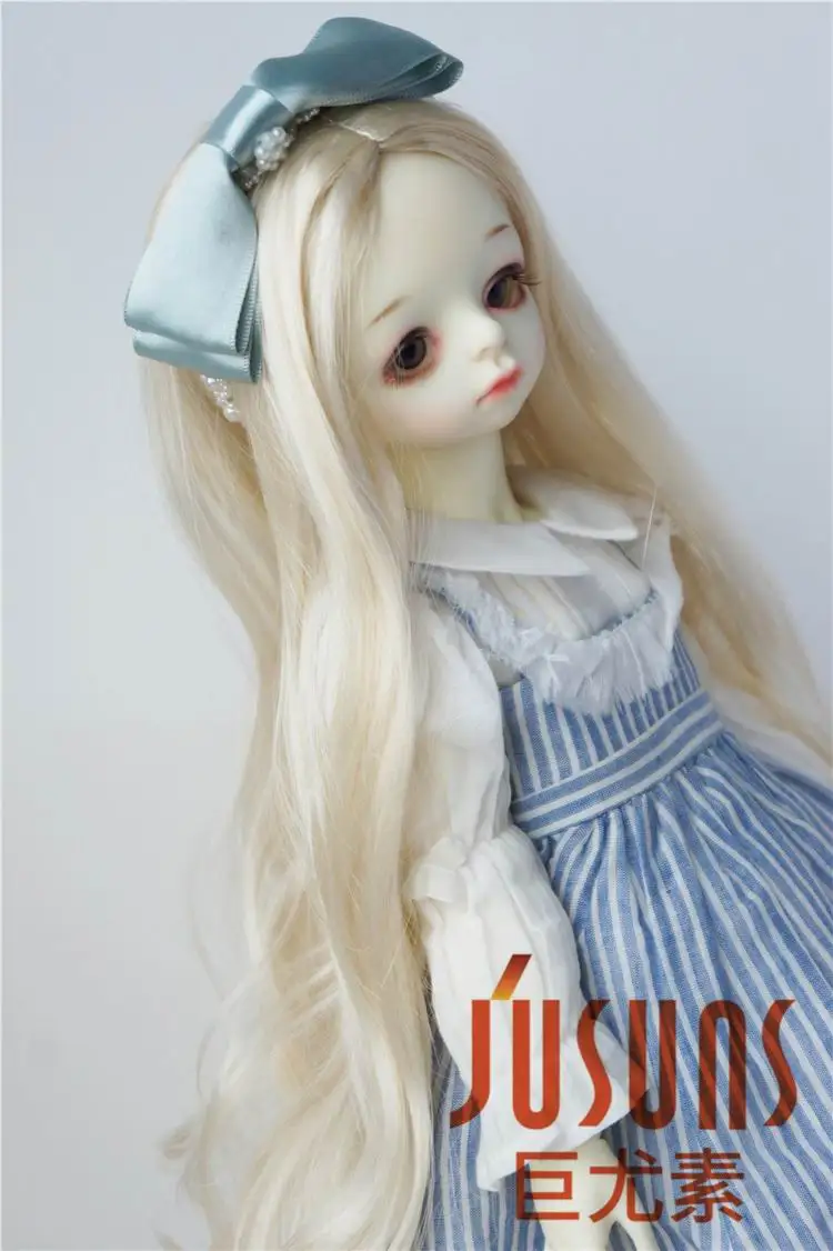 JD028B 1/3 SD кукольный парик Alice Fancy long курчавый BJD синтетические мохеровые парики 8-9