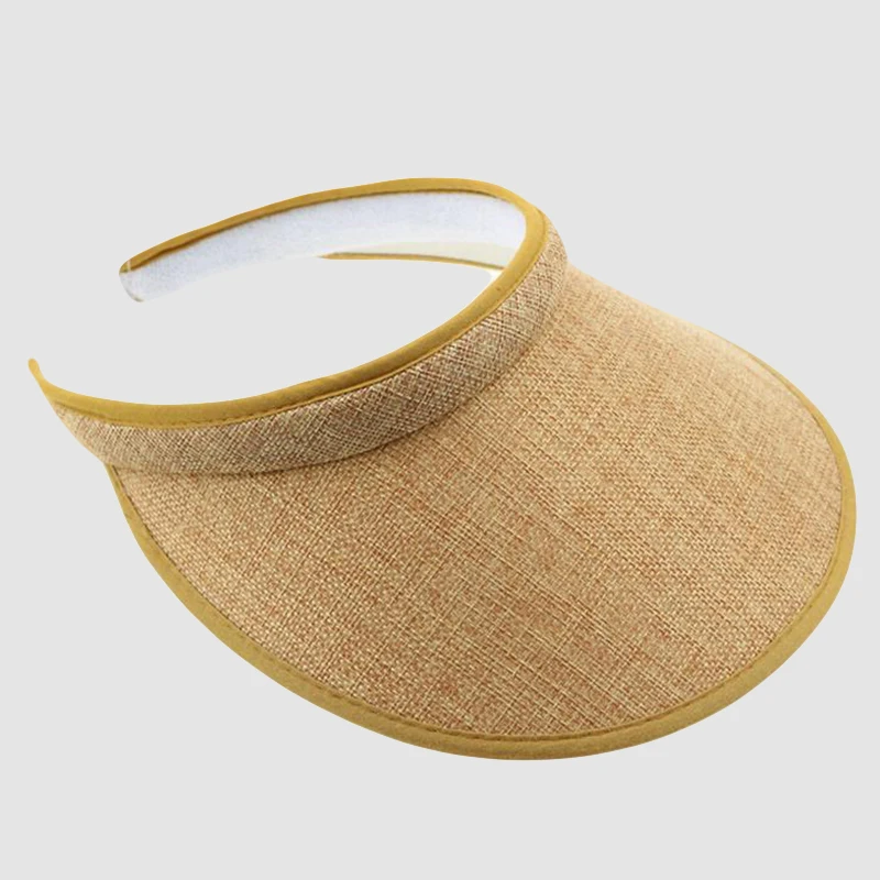 

2018 New Sun Hats Hand Made Straw Visor Caps Parent-Child Summer Tourism Cap Casual Child Hat Empty Top Hat Beach