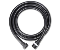 1 5m pvc black color hose shower pipe g12 pvc flexible plumbing hoses tube for bathroom shower set ph01