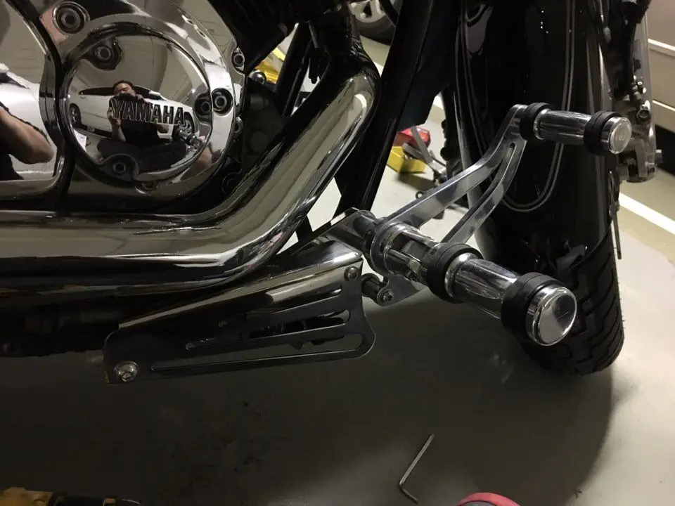 Подножники BIKINGBOY для YAMAHA V STAR XVS 1100 настраиваемый на Silverado AW классический 99-18 17 16 15 14