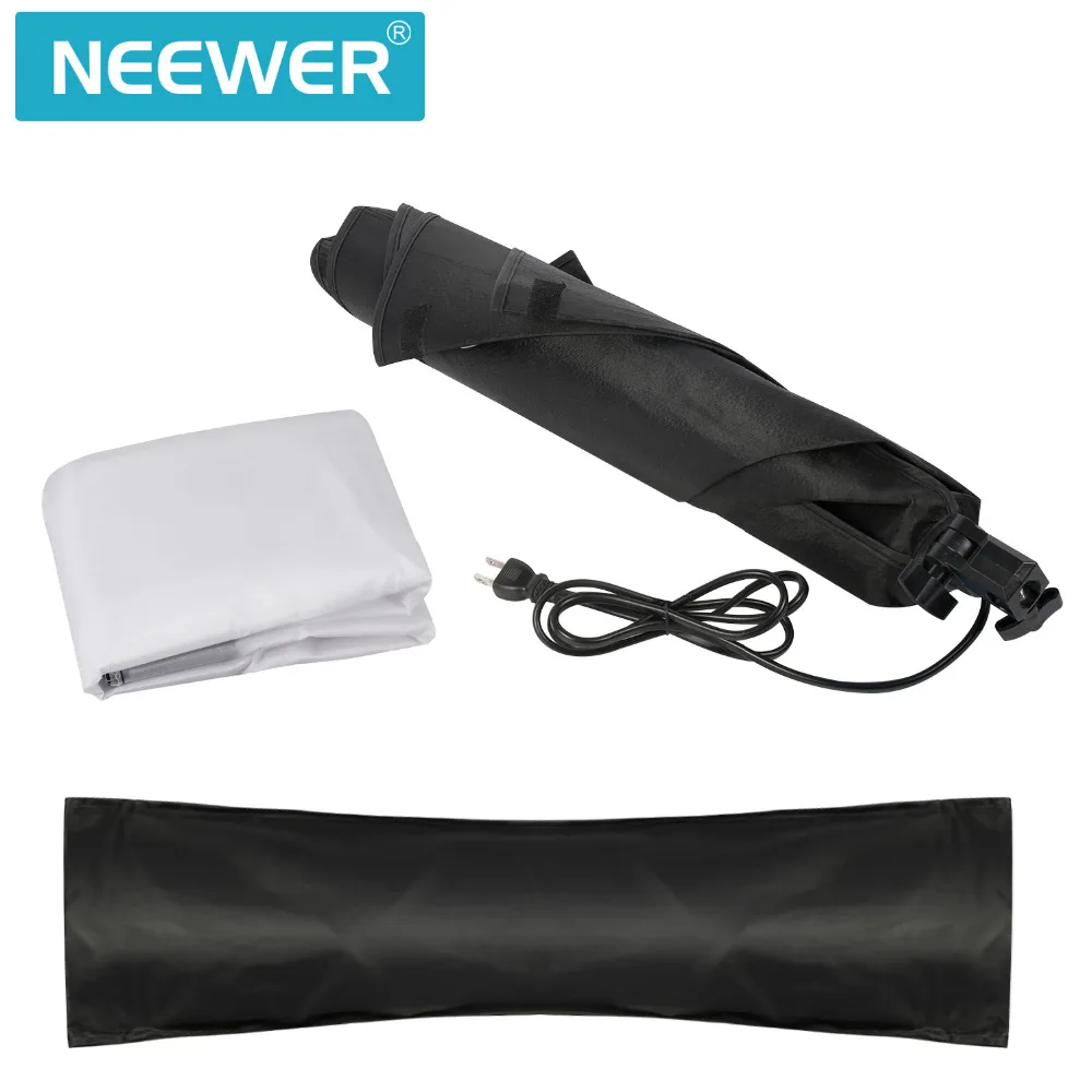 Neewer 24x24 дюйма/60x60 см проводной студийный софтбокс диффузор с E27 Socketfor лампа