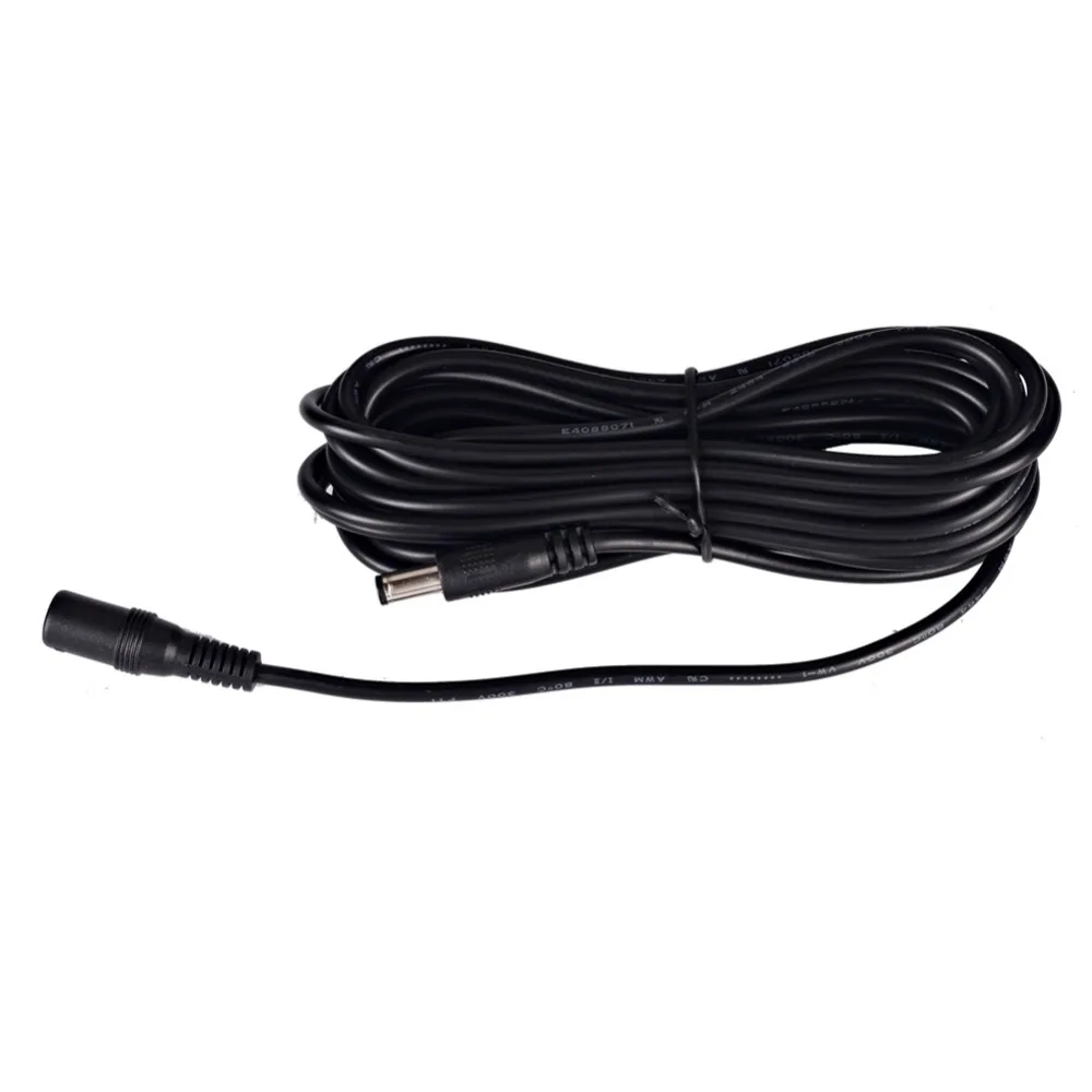 Zjuxin 3 м/5 м/10 м удлинитель Мощность кабель для ip-камеры Wi-Fi камера 10ft 16ft 32ft мм, удлиняющий кабель, для 12v 2v Питание AC/DC адаптер