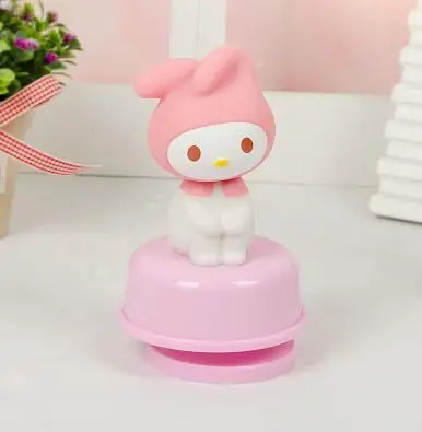 melody 1 шт. мультфильм KT Melody Doraemon стежка Микки ручной коленчатый поворотный музыкальная шкатулка - Цвет: melody
