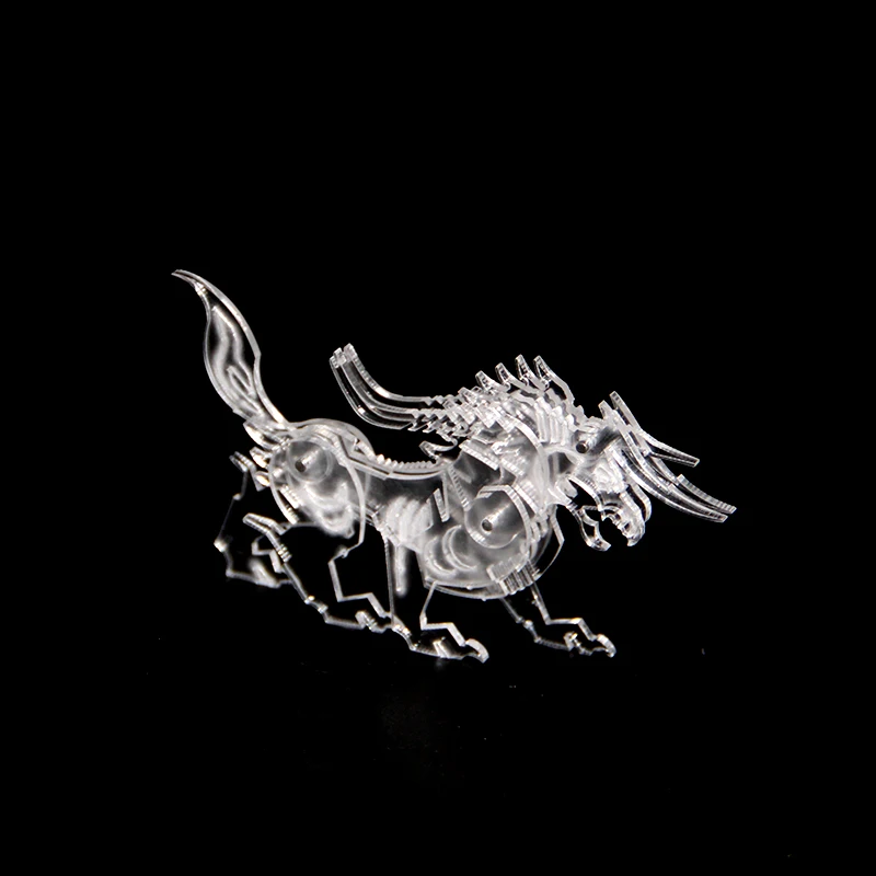 3D пазлы из акрила сделай сам животное глютони зверь подарок на день рождения для