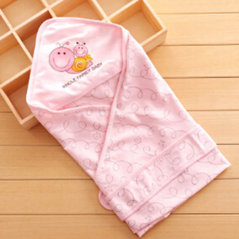 

High Quality Newborn Swaddleorganic Diapers Soft Cotton Thin Baby Wrap Envelope Swaddle Swaddle Sleep Bedding Supplies