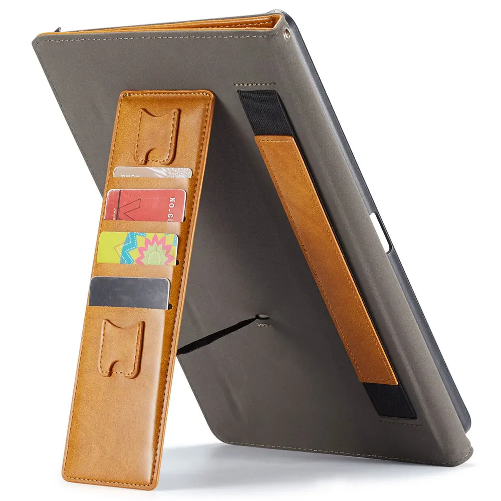 Case For Samsung galaxy Tab A 10.5 inch SM-T590 T595 T597 Retro PU Leather Stand Cover Hand Belt Briefcase Tablet Protect | Компьютеры и