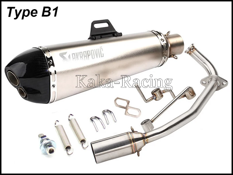 PCX 125 150 полная выхлопная система мотоцикла без шнуровки 470 мм akrapovic глушитель Escape