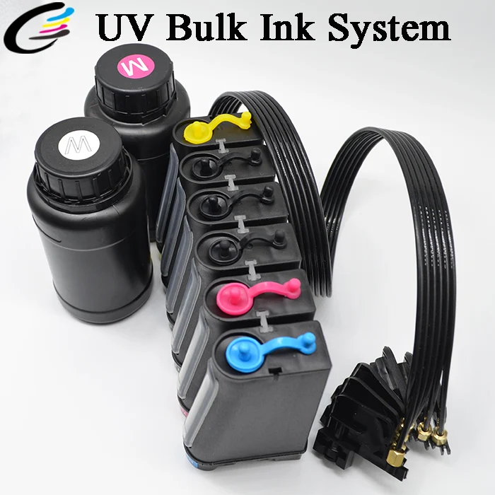 УФ система чернил для Epson L800 L805 R230 r270 R290 1390 R330 принтер УФ СНПЧ