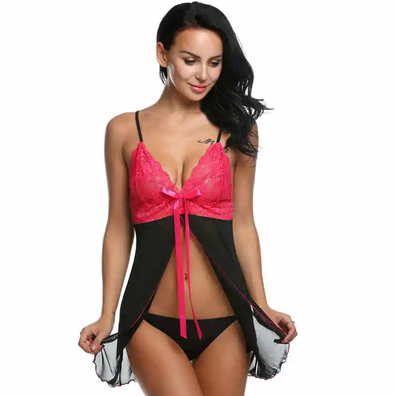 Avidlove дамское сексуальное горячее эротическое платье Babydoll прозрачное кружевное