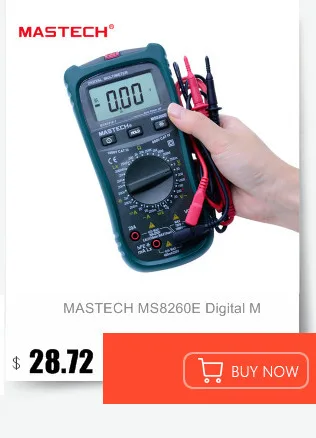 MASTECH MS8239C цифровой мультиметр AC DC напряжение AC Ток Емкость Частота Температура Тестер Авто Диапазон multimetro 3 3/4