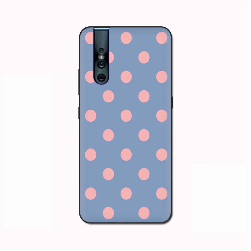 B11 Красные, черные Золотой горошек силиконовый чехол для телефона для VIVO V15 V11 Pro V9 V7 V5 Y17 Y55s Y69 Y71 Y81s Y91C Y93 Y66 X9s - Цвет: B11