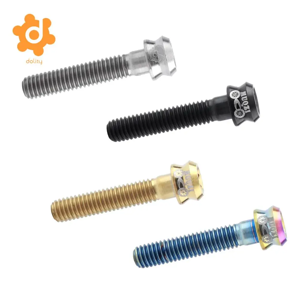 M6X30 мм Титановая Крышка для велосипедной гарнитуры болт велосипедный стержень