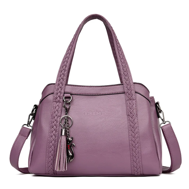 2018 новые модные туфли из натуральной кожи Для женщин Сумки овчины кожаные