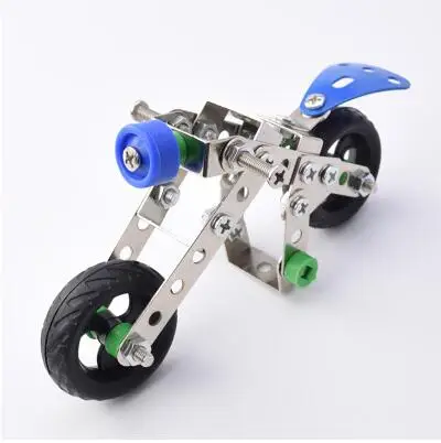 Бесплатная доставка DIY Детская Металлическая сборная игрушка модель творчество