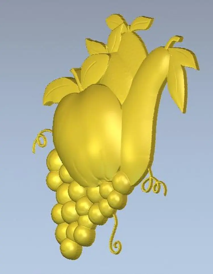 3d модель рельеф для ЧПУ в формате STL фрукты | Инструменты