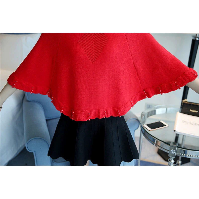 Женский свитер с рукавами летучая мышь свободный трикотажный большого размера| |