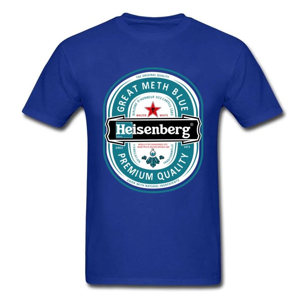 Футболка Heisenberg с логотипом Мужская футболка из 100% хлопка 2018|fashion tees|tees brandsbrand t shirt