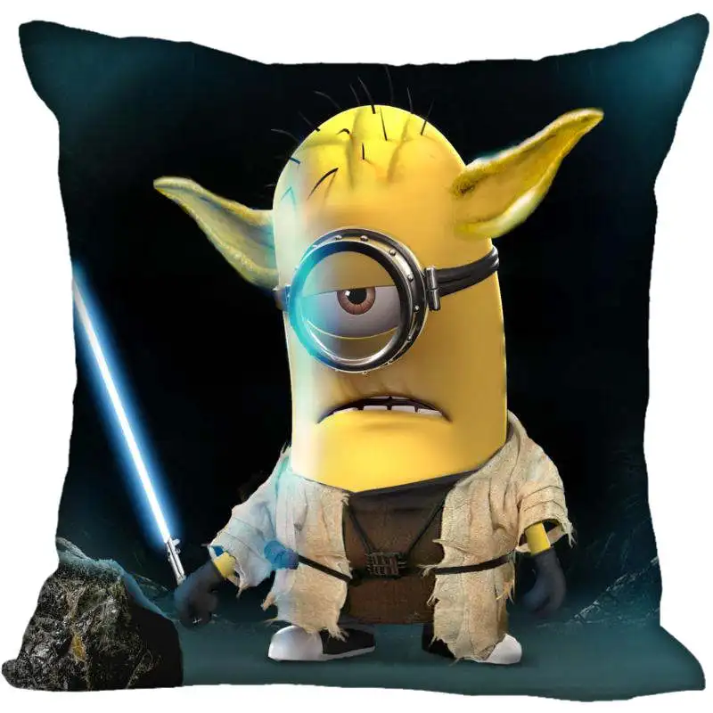 Pillowcase 4 45X45 см, 40X40 см(с одной стороны) чехол для подушки современный домашний декоративный чехол для подушки с миньонами для гостиной - Цвет: Pillowcase 4