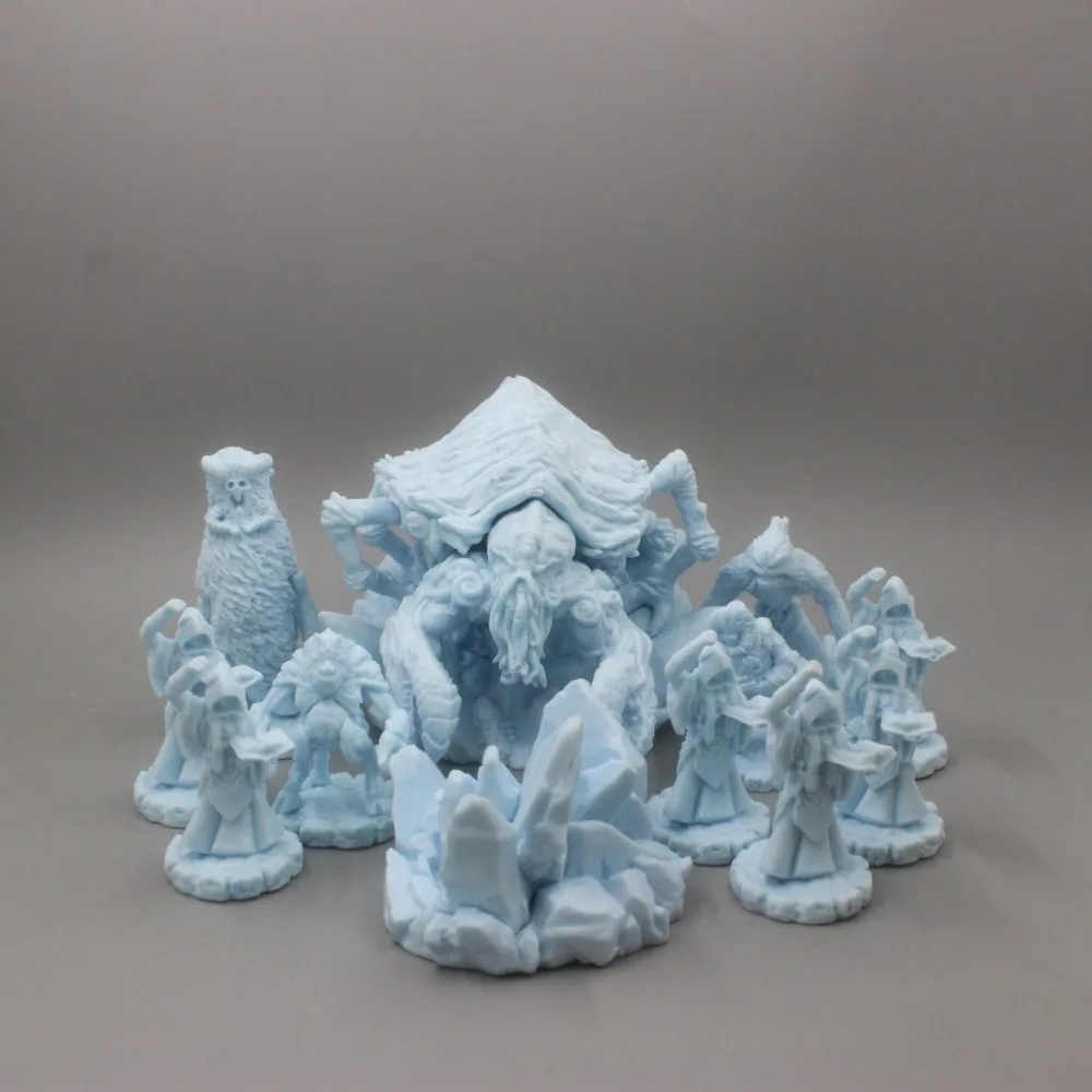 Игрушки миниатюры Cthulhu по мотивам войн большой Кулл хаос Ползания Желтый Знак