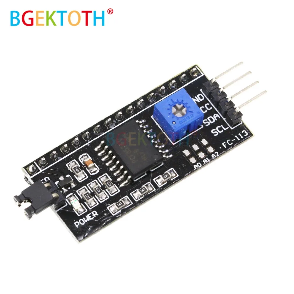 IIC I2C TWI последовательный интерфейс SPI порт платы для Arduno 1602 2004 LCD LCD1602 адаптер