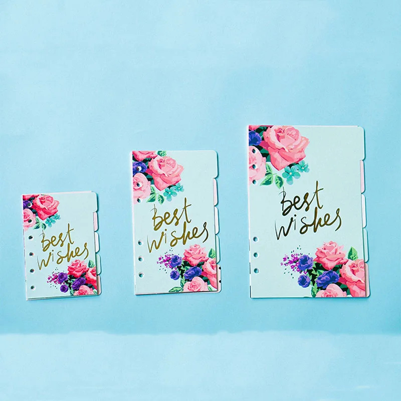 

Dokibook Winter Series Dividers Planner Refill Notebook Diy Accessories Matching Filofax Kikki Creative Gift Stationery 5 Sheets