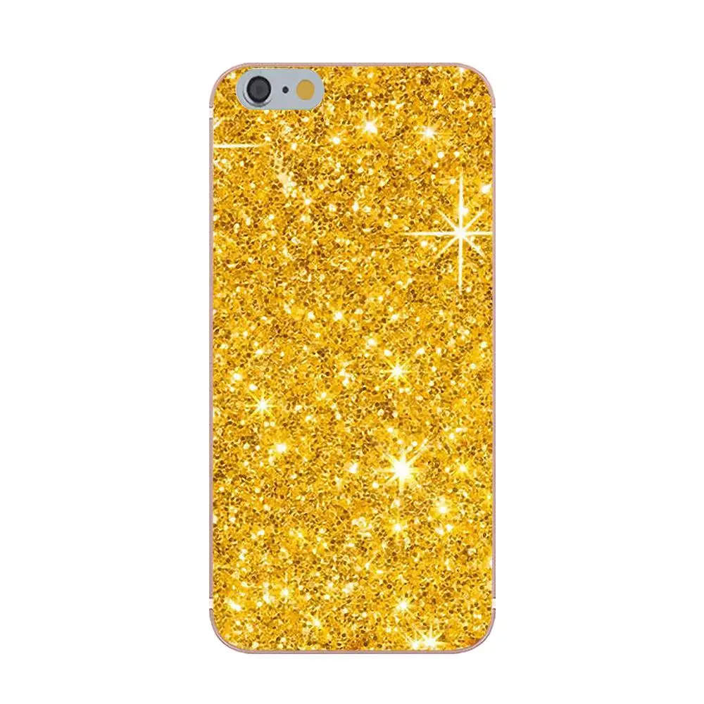 For Moto G G2 G3 HTC Desire 530 626 628 630 816 820 One A9 M7 M8 M9 M10 E9 Plus U11 Soft Luxury Gold Glitter Leaves And Dots | Мобильные