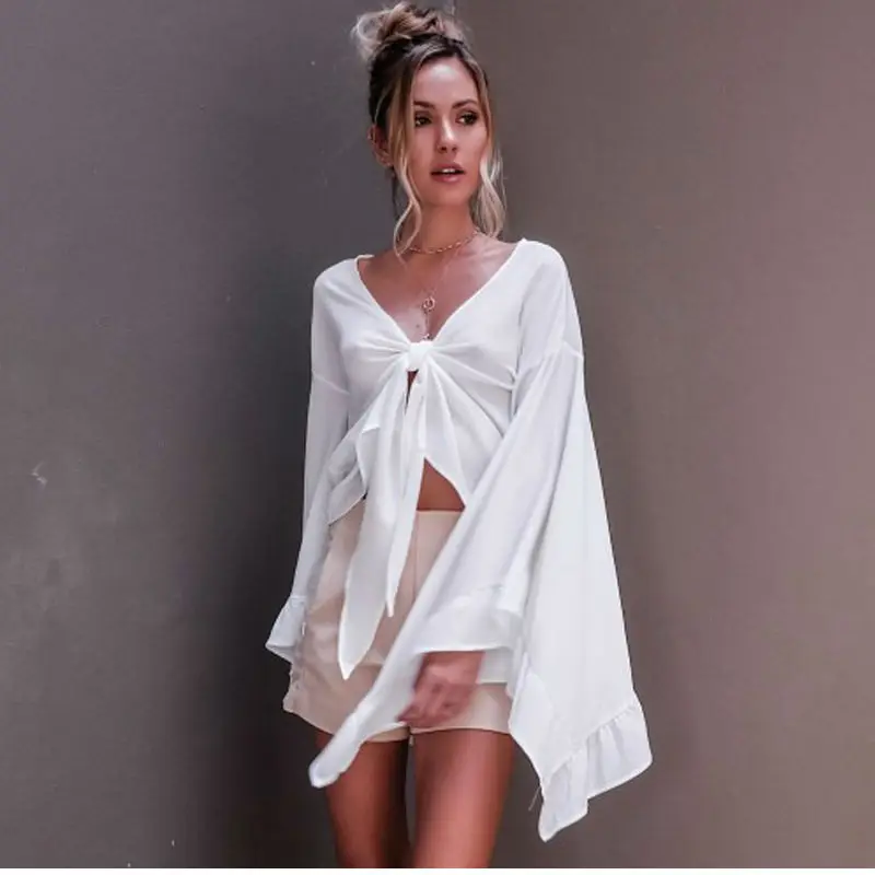 Как ромашка Повседневное Для женщин Блузки для малышек белый черного желтого