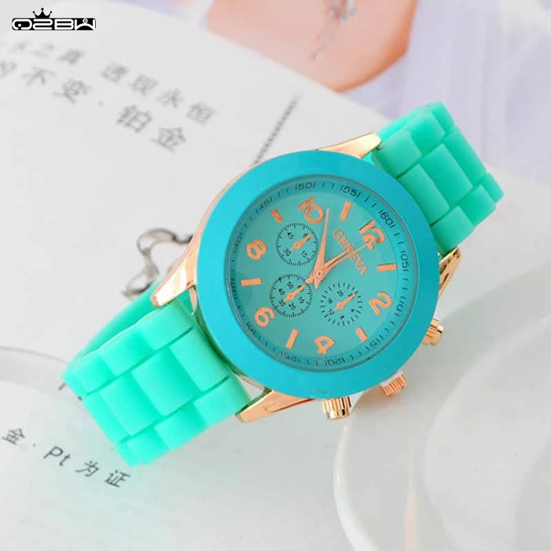 For Women 2017 Hot Selling Luxury Leisure Fashion Watches Silica Gel With Quartz Watch Relogio Feminino WY1164BL | Наручные часы