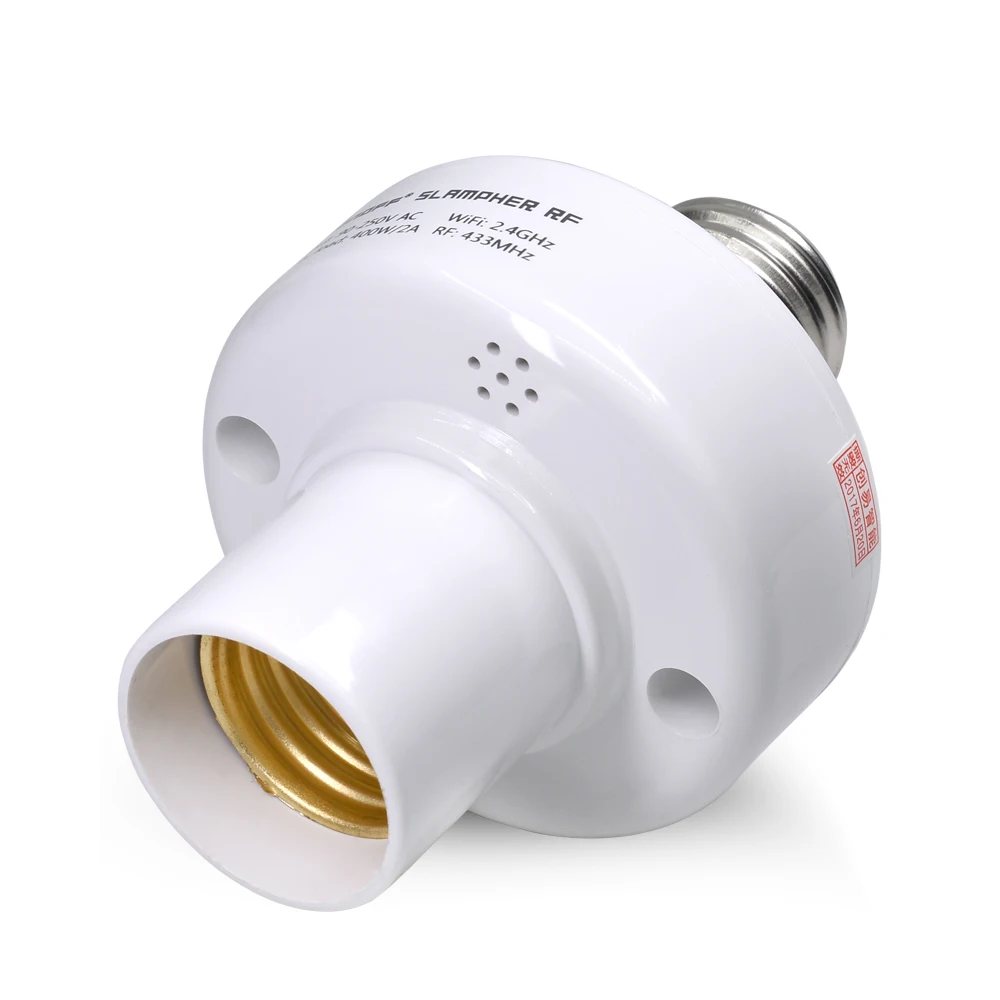 Беспроводной дистанционный держатель светильник Itead Sonoff Slampher RF E27 с Wi Fi
