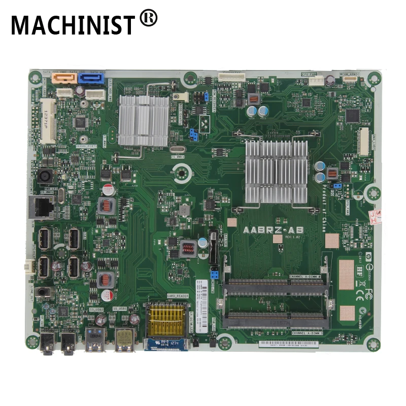Оригинал для HP pavilion 20 B 23 ”AIO настольная материнская плата MB AABRZ AB E1 1200 DDR3 698060 001 700548