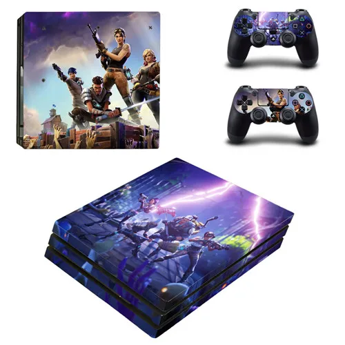 YSP4P-3121 PS4 Pro наклейка на кожу виниловая для sony Playstation 4 консоль и 2 контроллера PS4 Pro наклейка на кожу - Цвет: YSP4P-3121