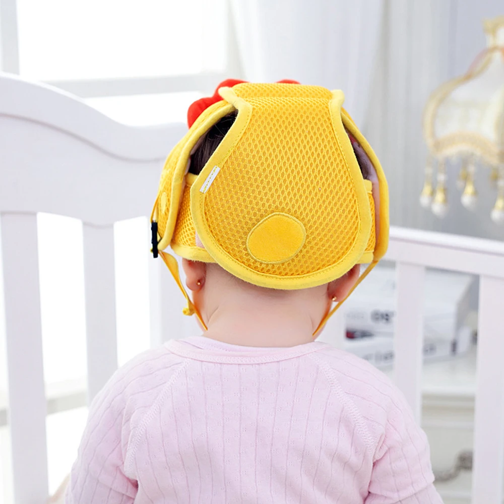 Baby Anti-fall Head Protection Cap Catoon Infrants Adjustable Safty Helmet Hat Toddler Children Learn to Walk Anti Crash | Детская