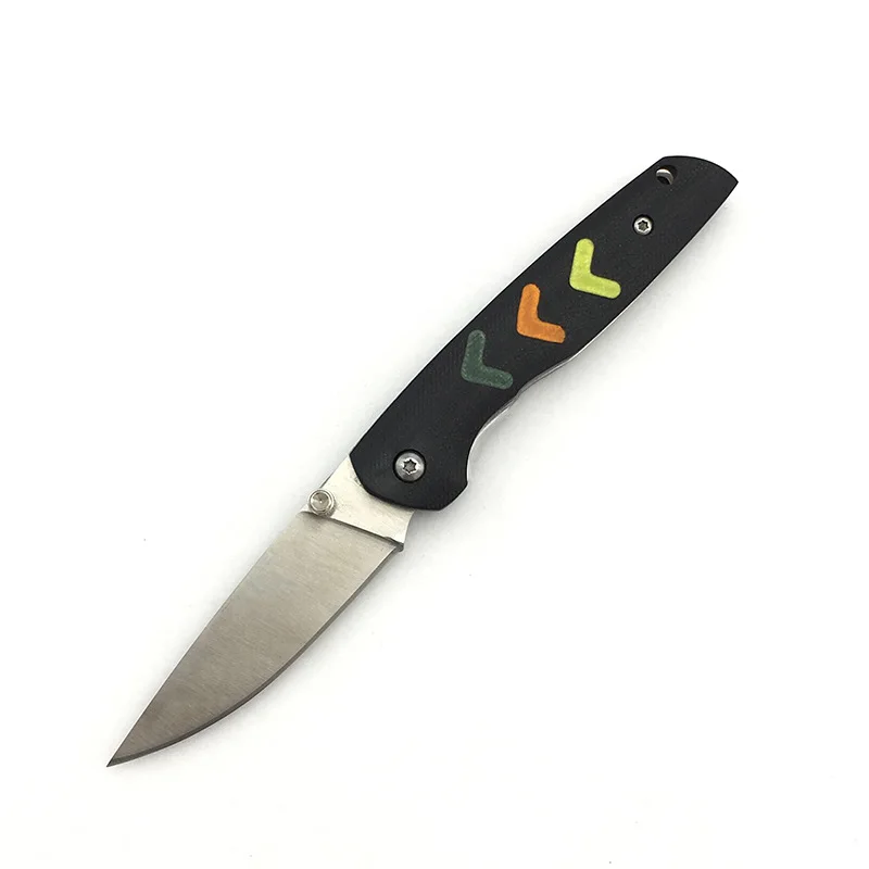 NEW TLS-001 folding knife D2 Blade ball bearings G10 handle outdoor camping hunting pocket fruit Knives EDC hand tools | Инструменты