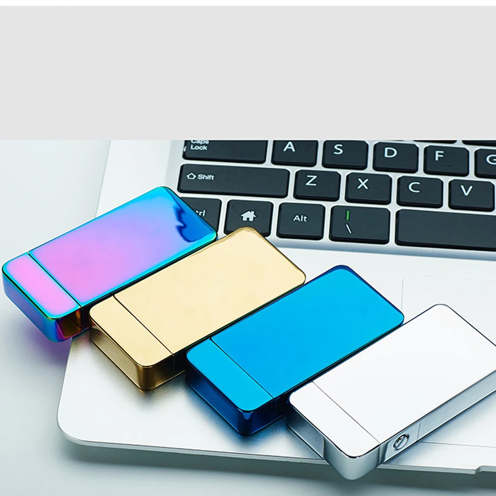 Новинка 2017 модный и Лидер продаж USB металлический беспламенный перезаряжаемый