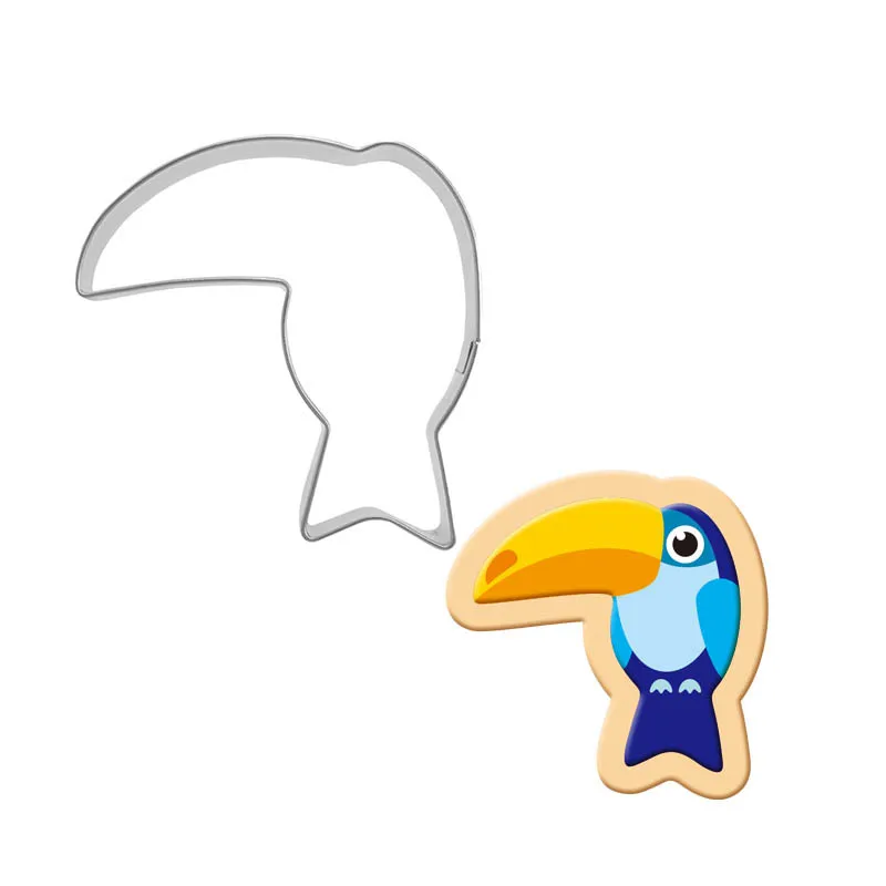 1 шт. нержавеющая сталь форма для печенья животных птица резак кондитерские