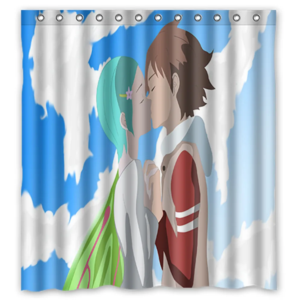 66x72 eureka Seven занавеска для душа 72x72 дюймовый Дракон шар Z отбеливатель Сказочный