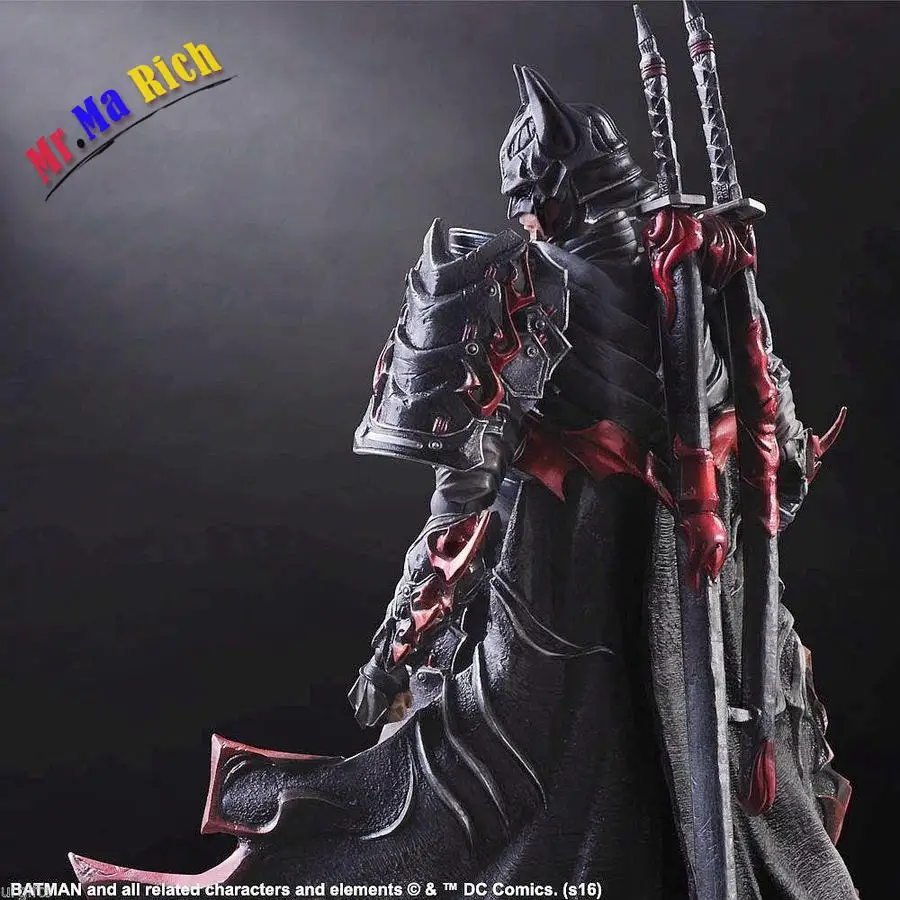 Игровой искусство Kai Batman Samurai Катана Темный рыцарь переменная фигура статуя 3D