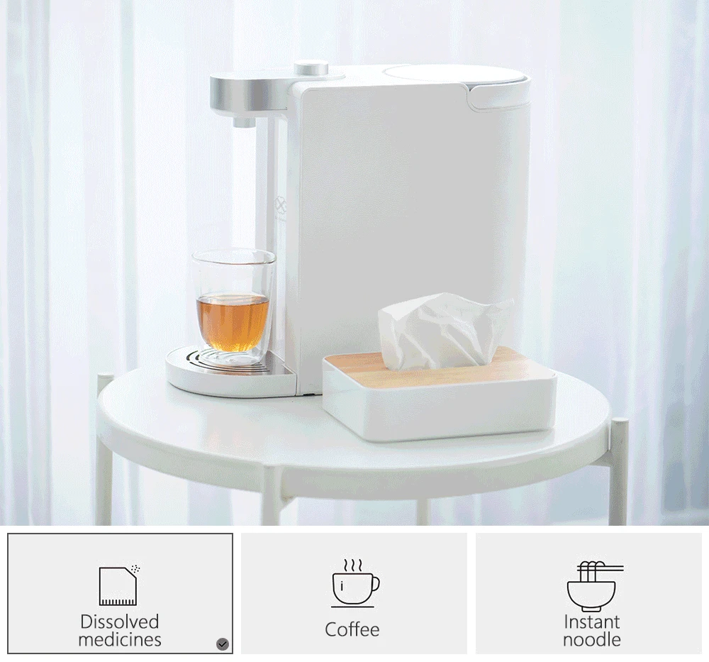 Xiaomi SCISHARE умный нагрев воды 3 секунды воды для различных чашек типа бытовой техники Емкость 1800 мл