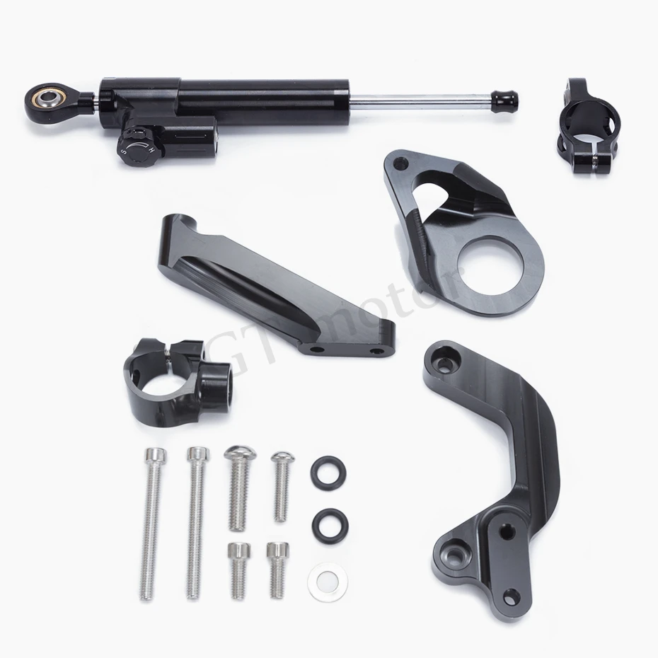 Полный комплект для мотоцикла стабилизатор рулевого демпфера CNC линейный