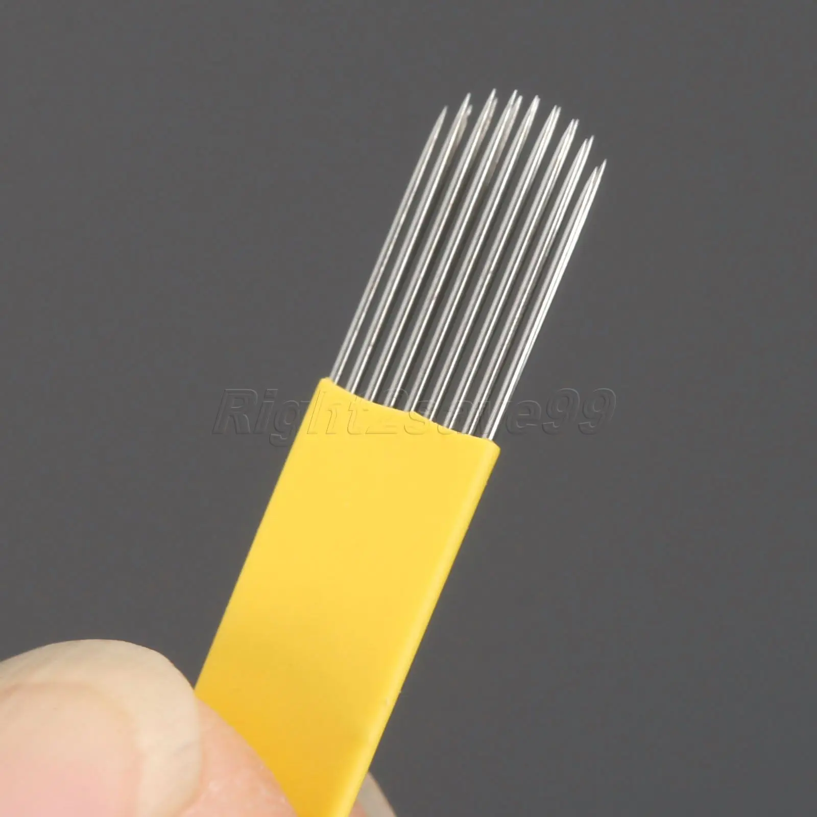 Лезвие для татуажа бровей 17 контактов 10 шт.|needle blade|permanent makeup bladetattoo pins |